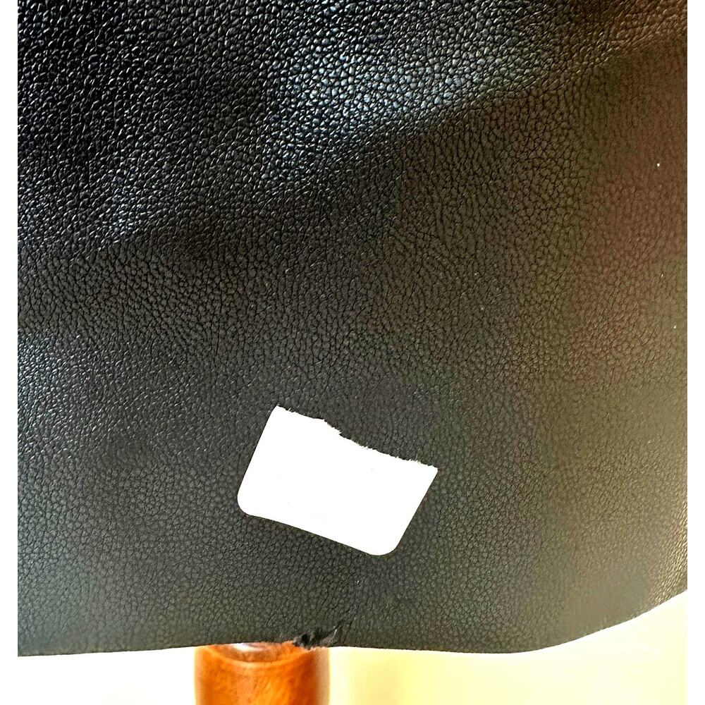 Shoshanna Black Faux Leather Mini Dress SMALL Cocktail Party Designer $365 - Picture 11 of 11